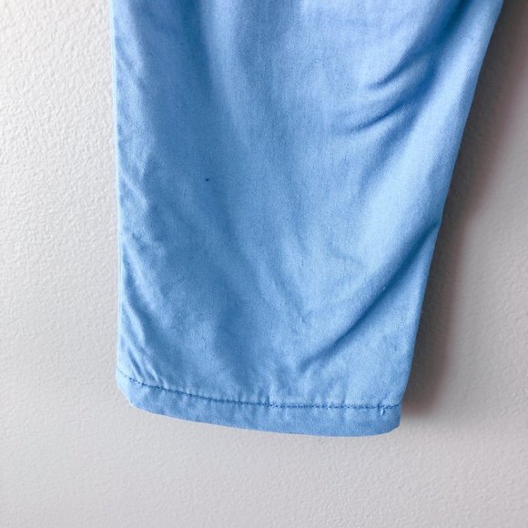 3/$15 GAP Light blue plaid-lined khaki pant baby boy 18-24m - Picture 13 of 16